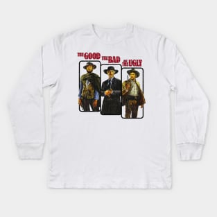 The Good, The Bad And The Ugly Kids Long Sleeve T-Shirt